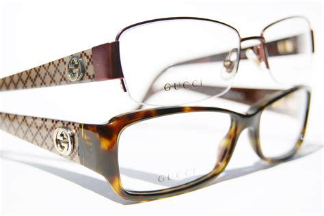 gucci half frame glasses|gucci frames glasses for women.